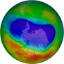 Antarctic Ozone 2007-09-20